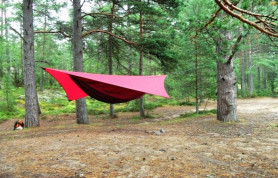 Гамак со средним тентом