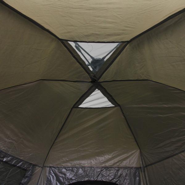 Палатка двухслойная Печора-4, зонтичного типа, 320*275*175 см, бежевая