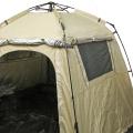 Палатка двухслойная Печора-4, зонтичного типа, 320*275*175 см, бежевая