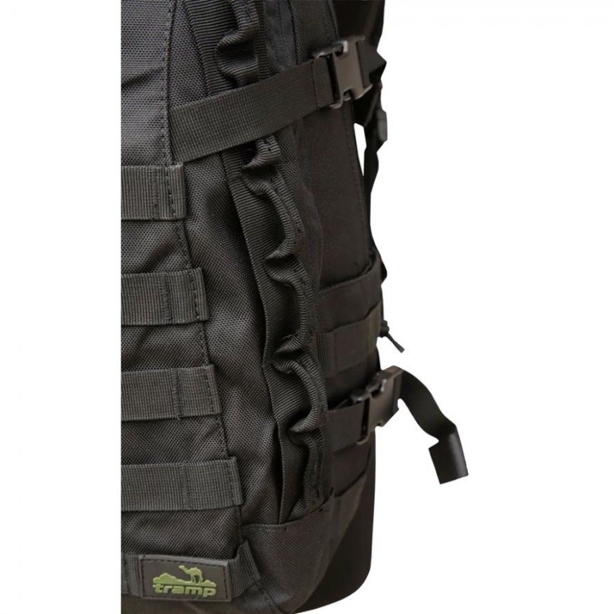 Рюкзак туристический Tactical 40, черный, Tramp