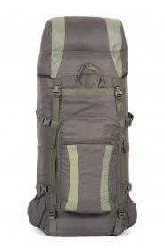 Рюкзак туристический Таймтур 3, тем.олива, 60 л, ТАЙФ