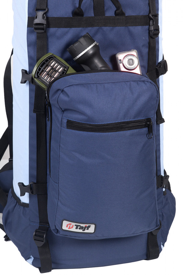 Рюкзак туристический Оптимал 2, серо-красный, 100 л, ТАЙФ