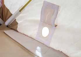 Палатка Снегирь 3Т, трехместная, трехслойная