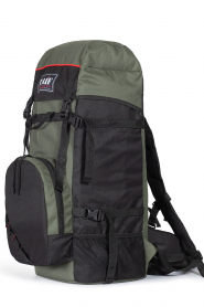 Рюкзак туристический Турист Лайт 1, ПВХ 600, олива/черный, 120 л, ТАЙФ