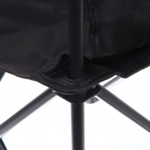 Стул складной в чехле до 100 кг, 39*39*64 см, чёрный