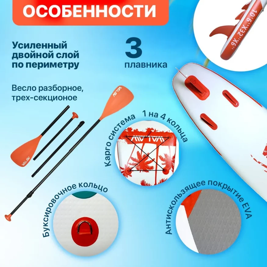 Сап-доска RED, Walaw