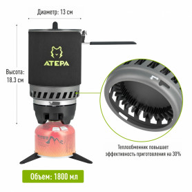 Система приготовления пищи AA2202, ATEPA