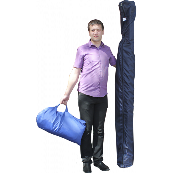 Торговая палатка Домик 3,0х3,0 К, каркас из квадратной трубы 20х20 мм